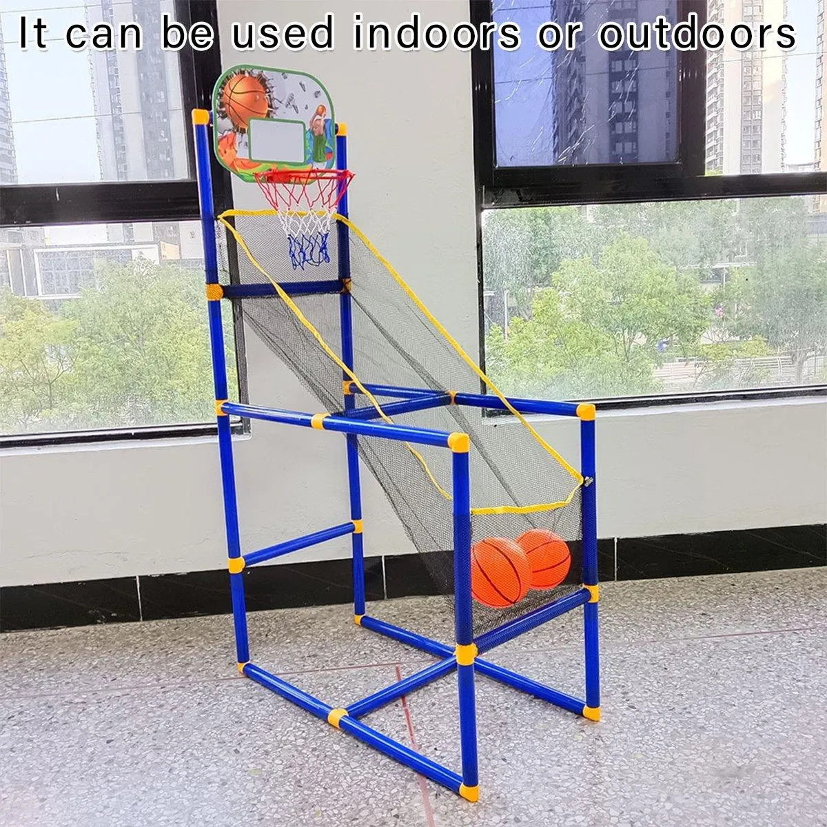 Portable Indoor Basketball Hoop Removable Shooting Machine Sports Toys for Kids