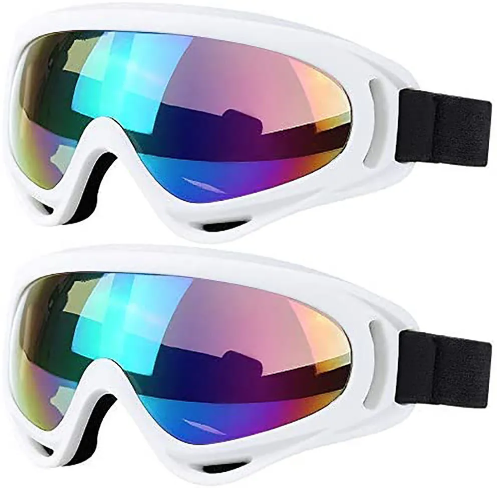 Premium Polarized Ski Goggles for Men & Women – Large Frame, Windproof, Snowproof, UV Protection, Anti-Fog, Snowboard Outdoor Goggles for Winter Sports