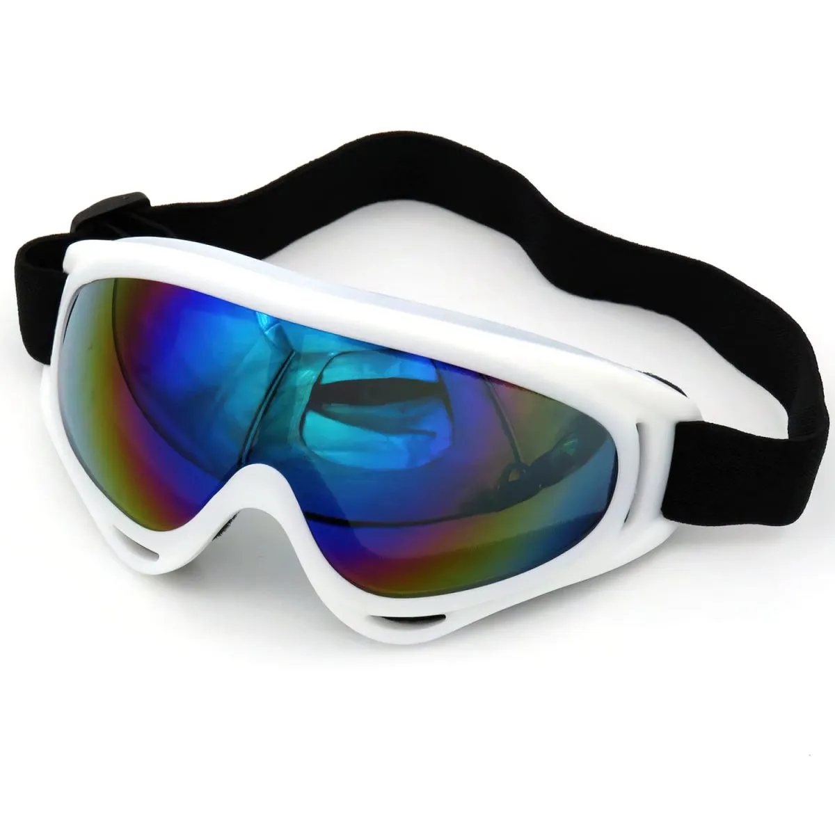 Premium Polarized Ski Goggles for Men & Women – Large Frame, Windproof, Snowproof, UV Protection, Anti-Fog, Snowboard Outdoor Goggles for Winter Sports