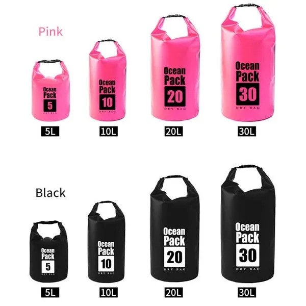 PVC 5L/10L/20L/30L Outdoor Waterproof Bag