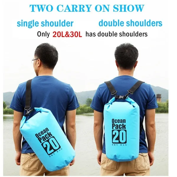 PVC 5L/10L/20L/30L Outdoor Waterproof Bag