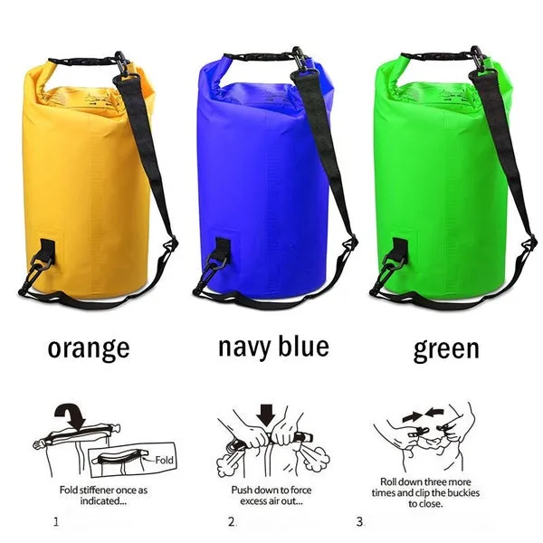 PVC 5L/10L/20L/30L Outdoor Waterproof Bag