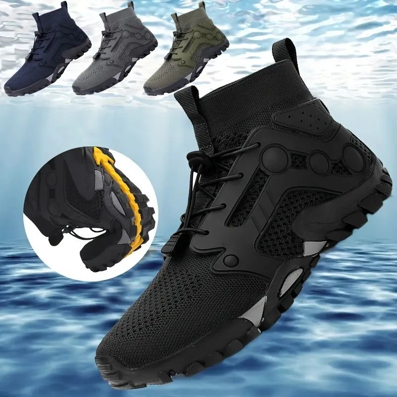 Quick-Dry Anti-Slip Men's Hiking Sneakers