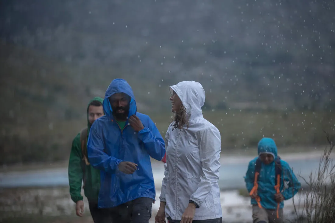 Raincut Waterproof Children’s Hiking Jacket - Blue