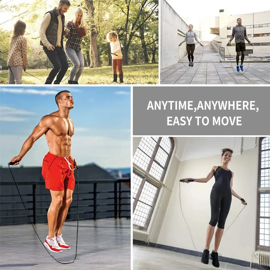Rapid Speed Adjustable Steel Wire Jump Rope