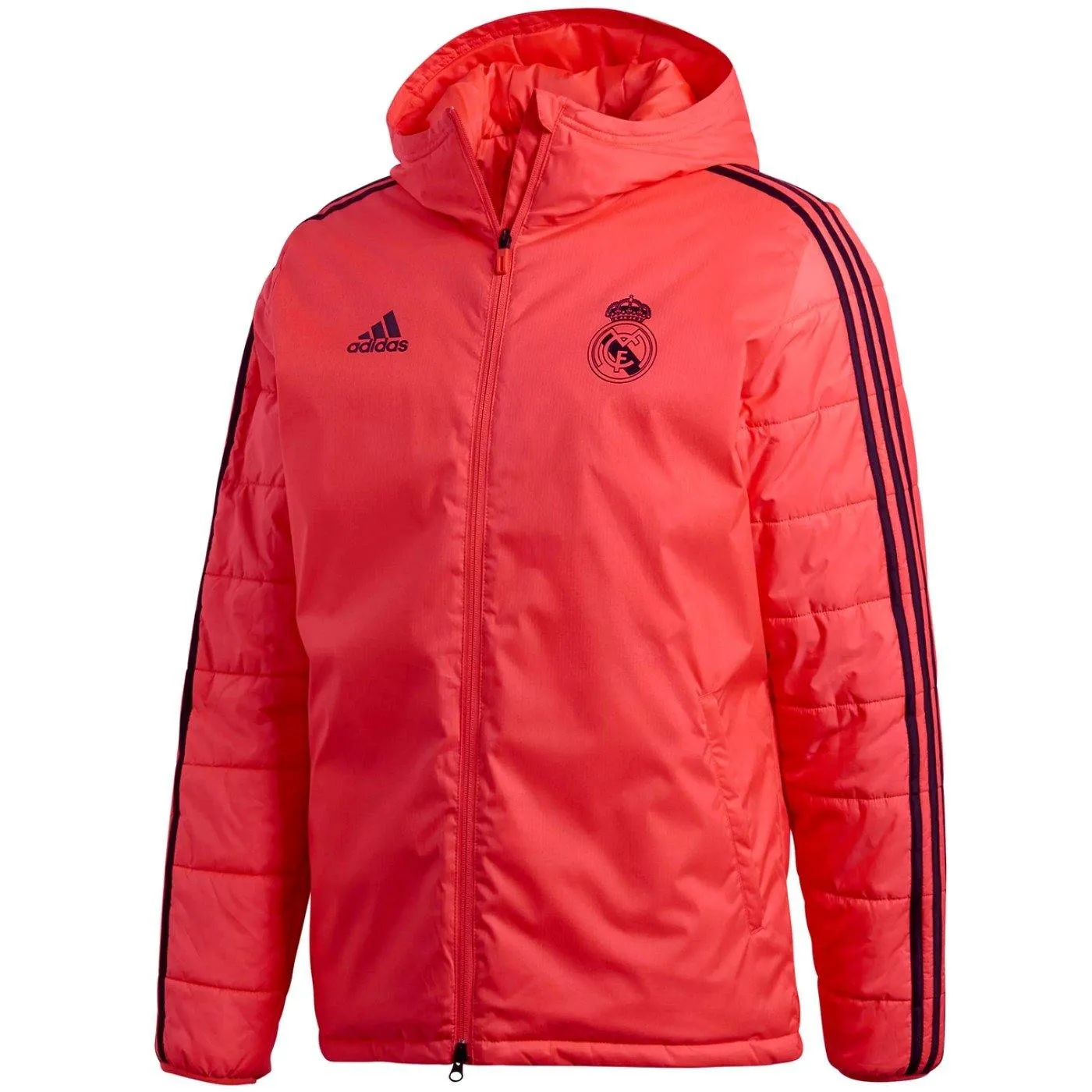 Real Madrid UCL soccer training technical bench jacket 2018/19 - Adidas