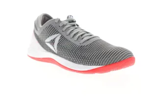 Reebok Crossfit Nano 8.0 Womens Gray Mesh Low Top Athletic Cross Training Shoes