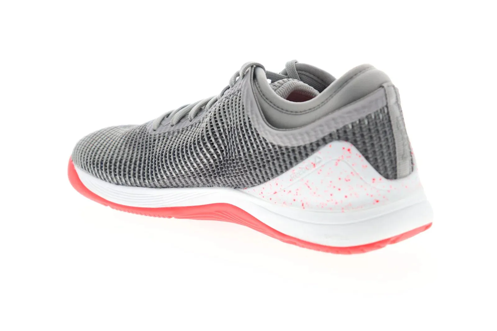 Reebok Crossfit Nano 8.0 Womens Gray Mesh Low Top Athletic Cross Training Shoes