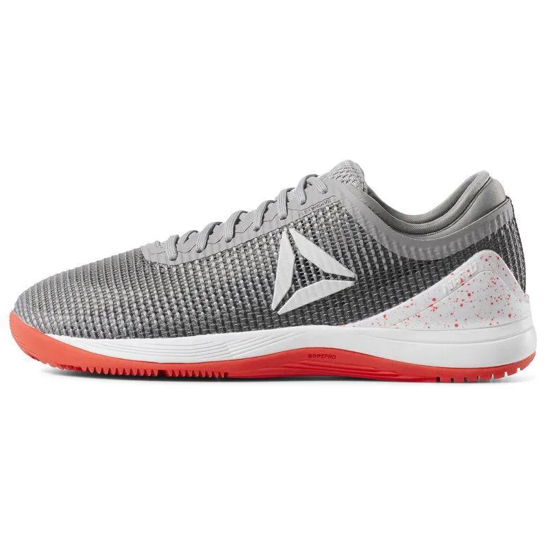 Reebok Crossfit Nano 8.0 Womens Gray Mesh Low Top Athletic Cross Training Shoes