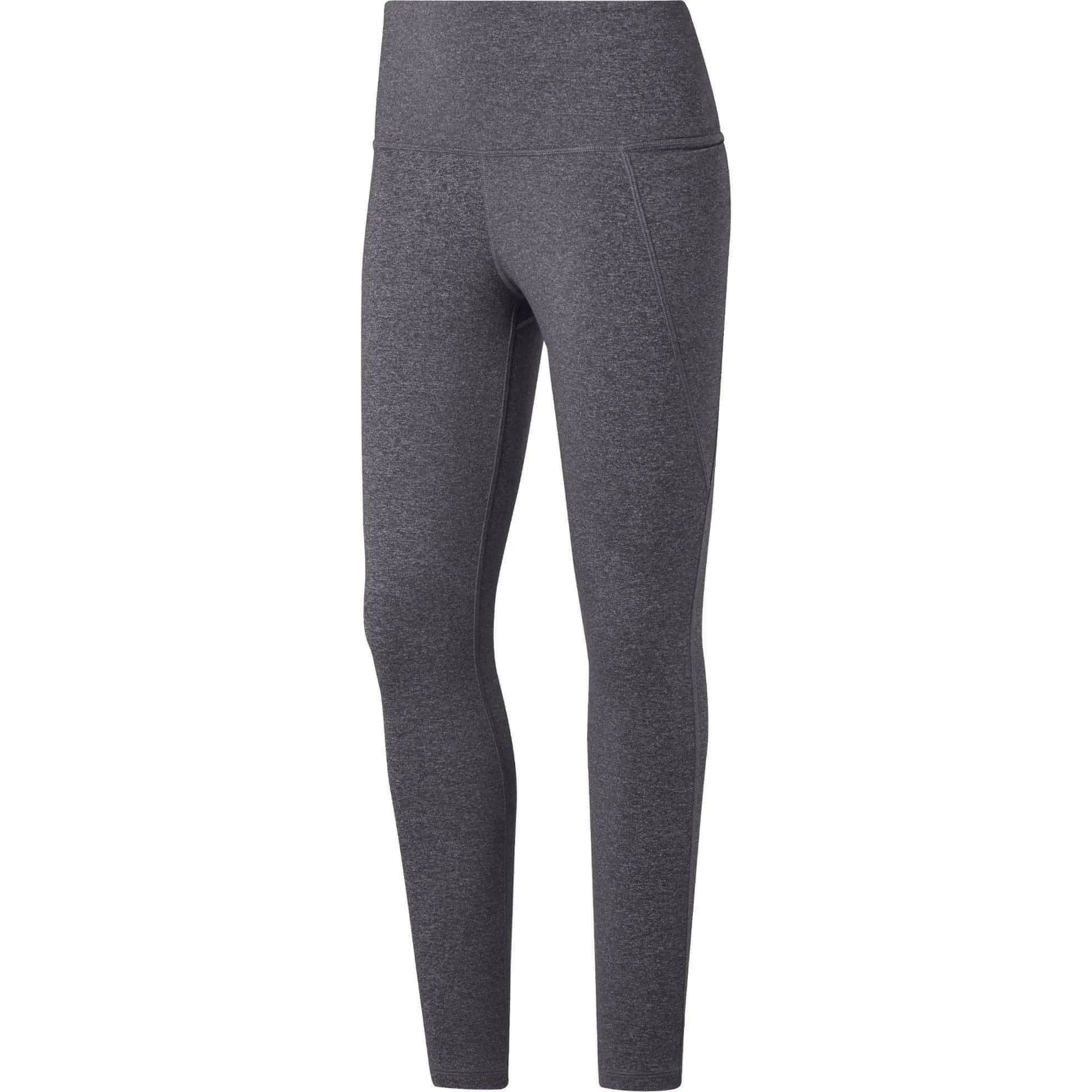 Reebok Lux 2.0 High Rise Womens Long Training Tights - Grey