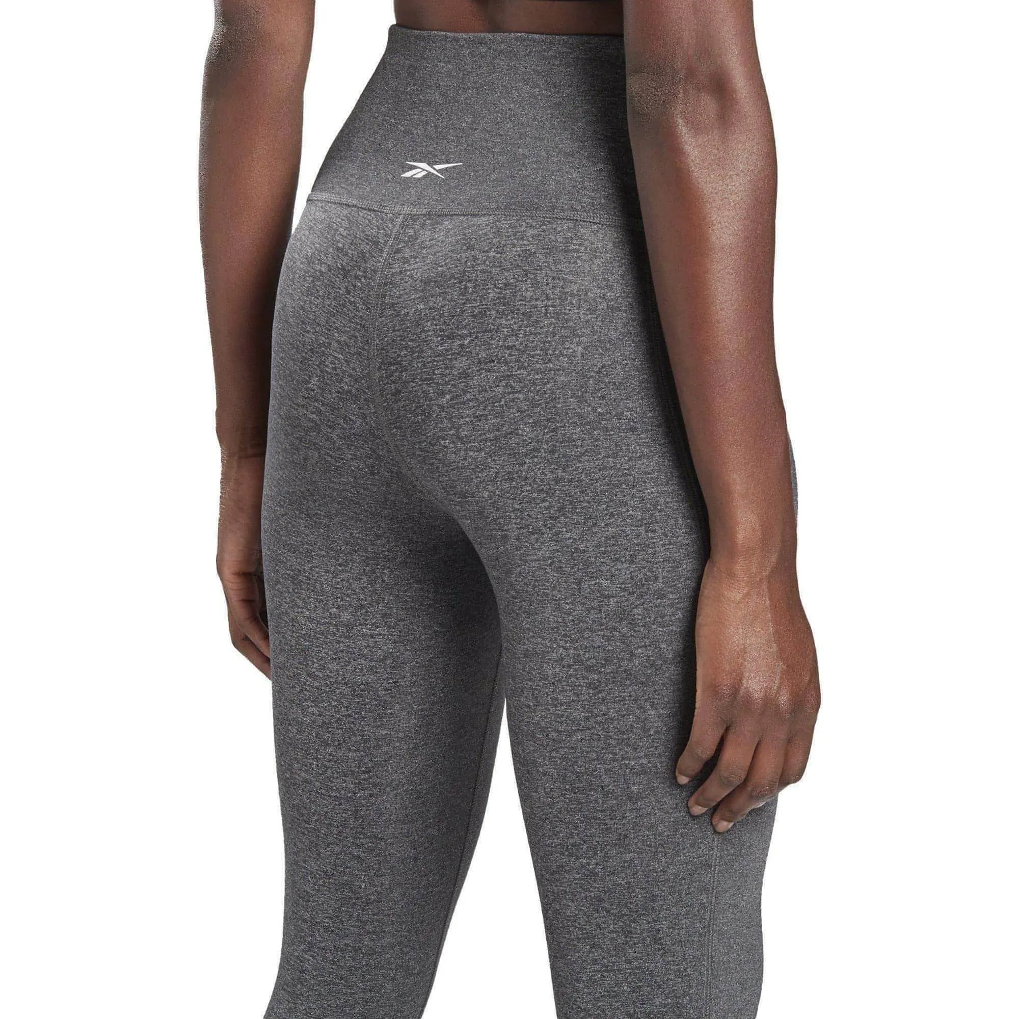 Reebok Lux 2.0 High Rise Womens Long Training Tights - Grey