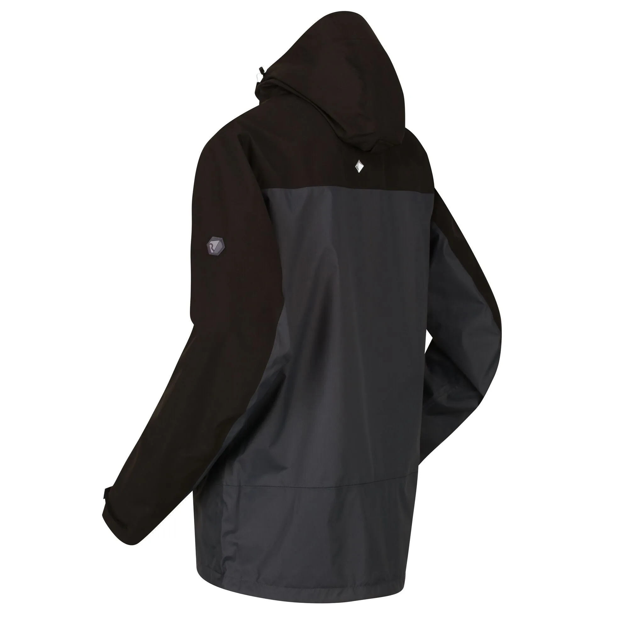 Regatta Men's Highton Stretch Waterproof Jacket Ash/Black