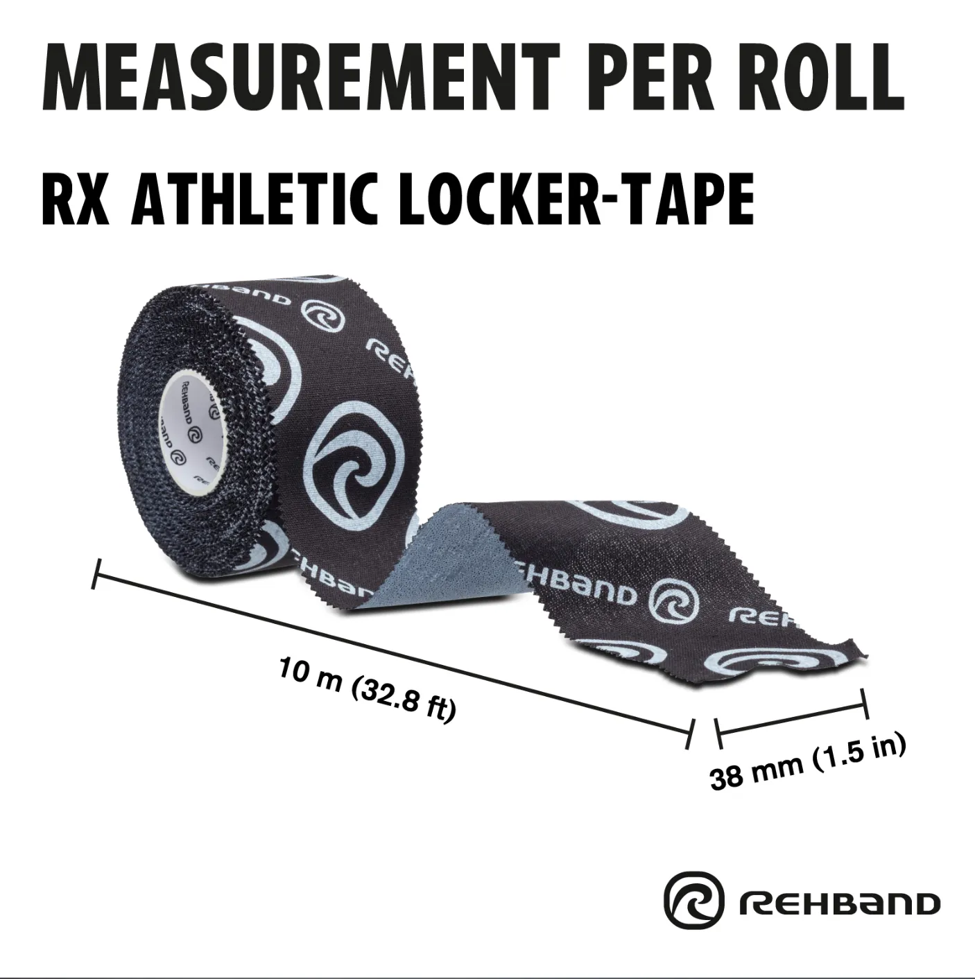 Rehband Locker Tape 38mm (2 rolls)