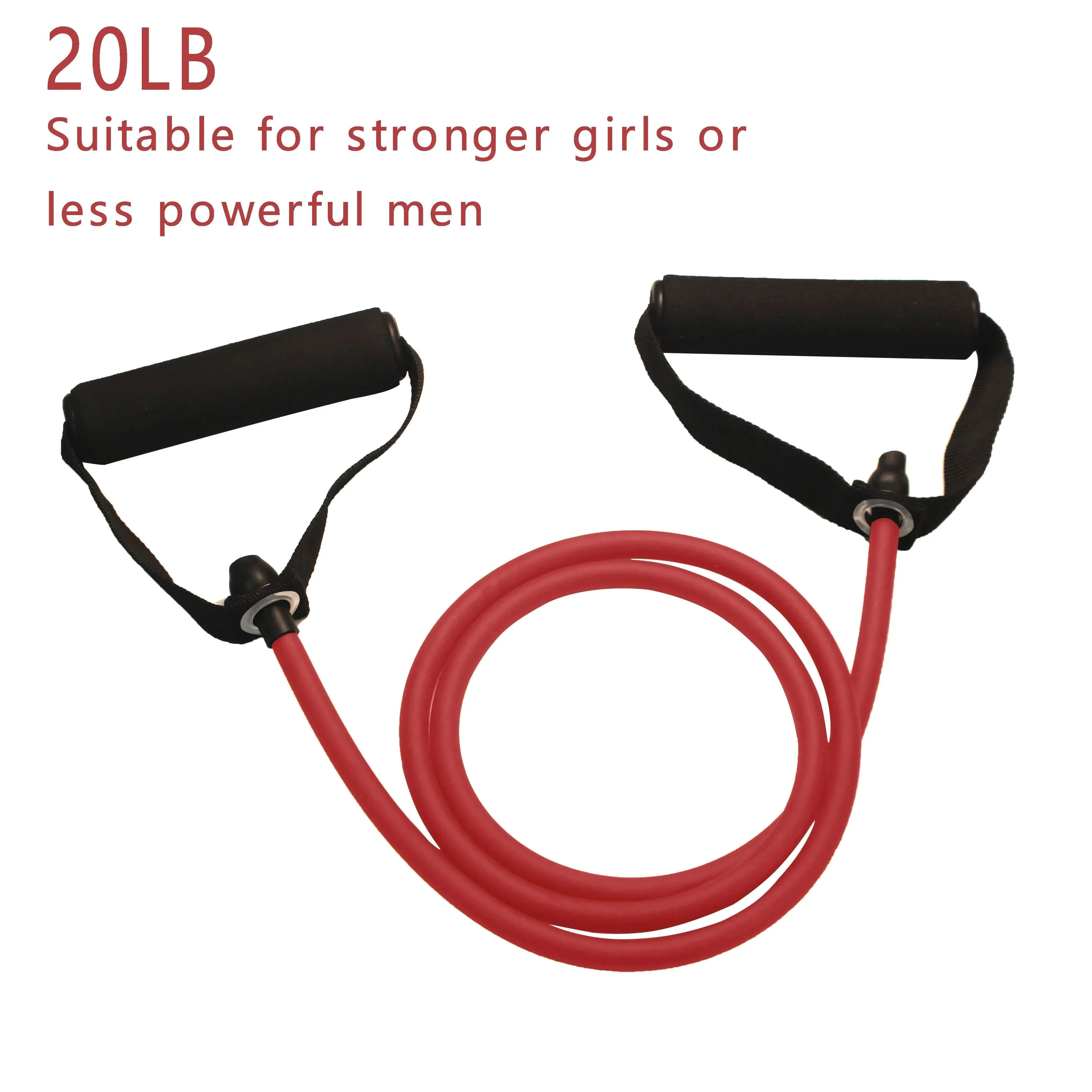 Resistance Bands With Handles, Exercise Bands, Workout Bands With Handles For Men / Women, Strength Training Equipment At Home Travel