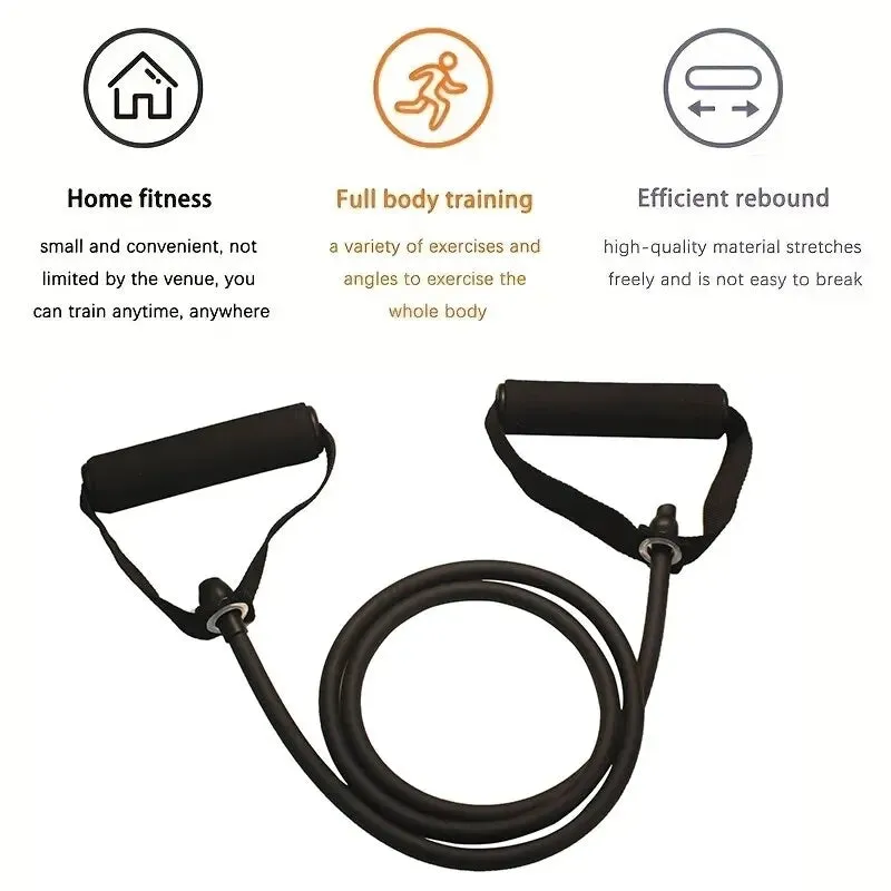 Resistance Bands With Handles, Exercise Bands, Workout Bands With Handles For Men / Women, Strength Training Equipment At Home Travel