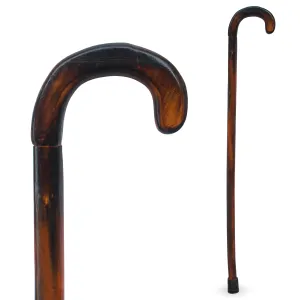 RMS -  36" Natural Wood Walking Stick Round Handle