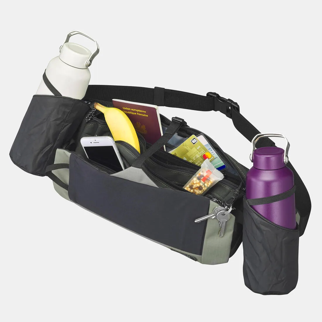 Sac banane TRAVEL 7L noir