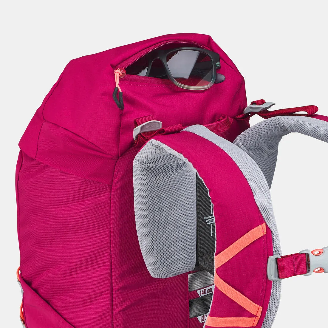 Sac à dos de randonnée enfant 7-15 ans 18L - MH500 marron