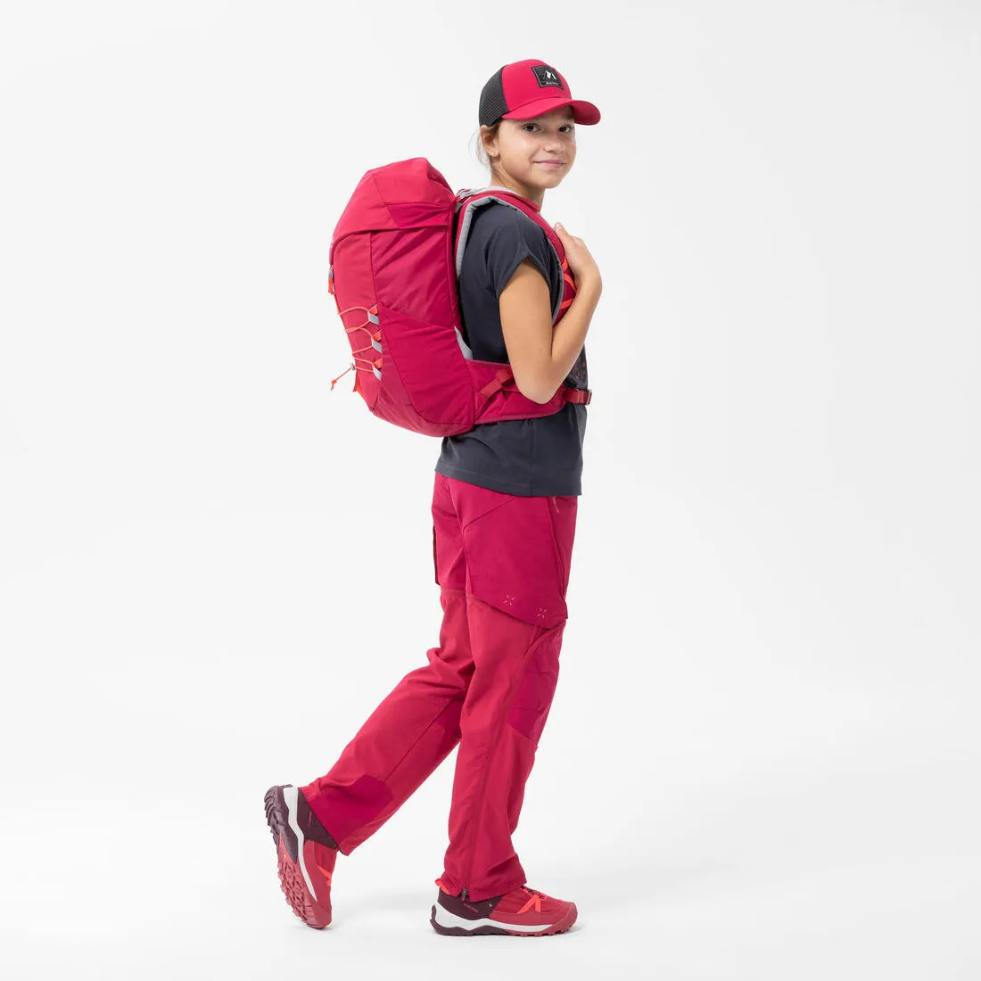 Sac à dos de randonnée enfant 7-15 ans 18L - MH500 marron