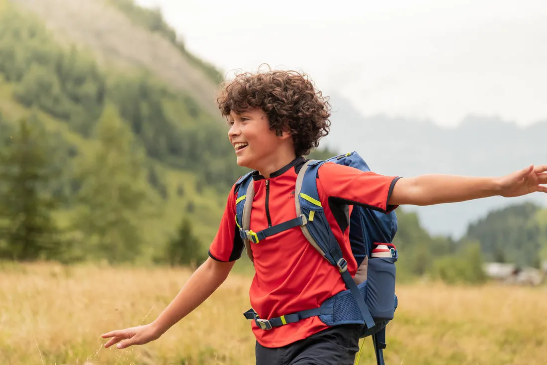 Sac à dos de randonnée enfant 7-15 ans 18L - MH500 marron