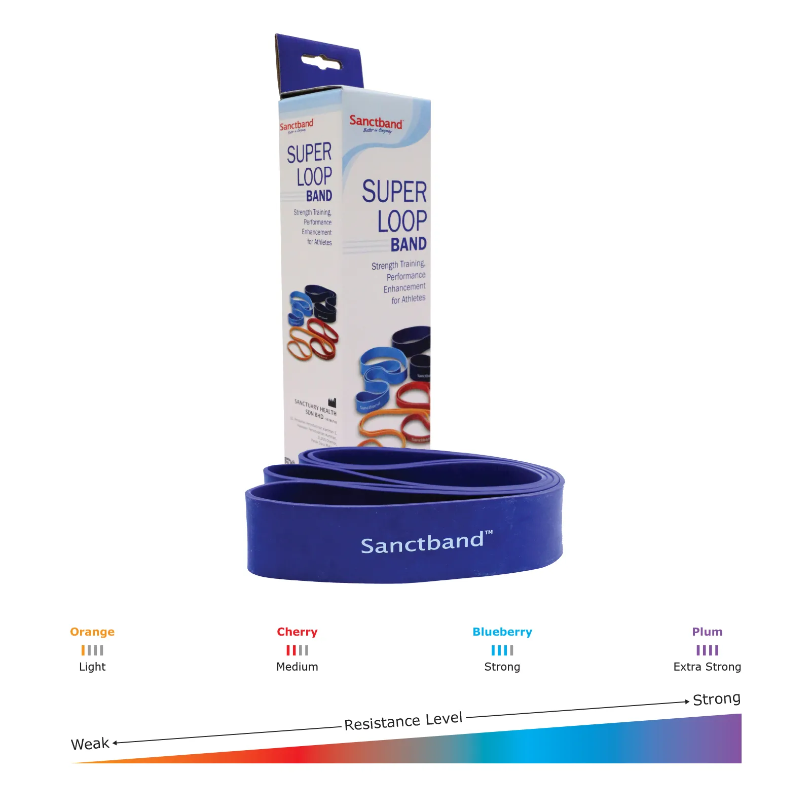 Sanctband 41" Crossfit Super Loop Bands (Choose Level)