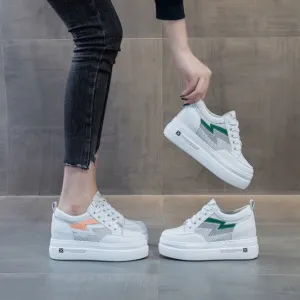 Small Size Breathable Leather Sneakers DS202