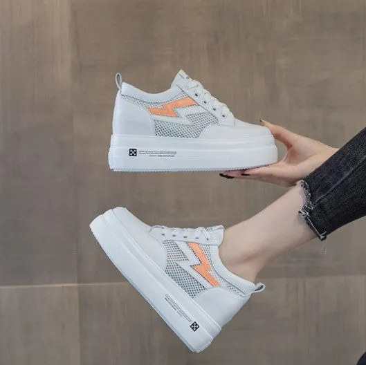 Small Size Breathable Leather Sneakers DS202
