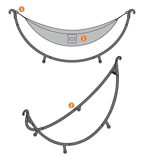 SoloPod™ Hammock Stand