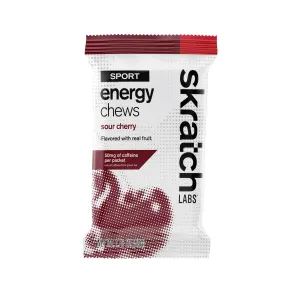 Sport Energy Chews, Sour Cherry, Single Serving