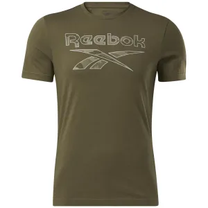 T-SHIRT REEBOK  MAGLIA UOMO CROSSFIT WOD TRAINING VERDE CAMO