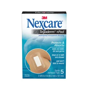Tegaderm Waterproof Transparent Dressings (5 pack)