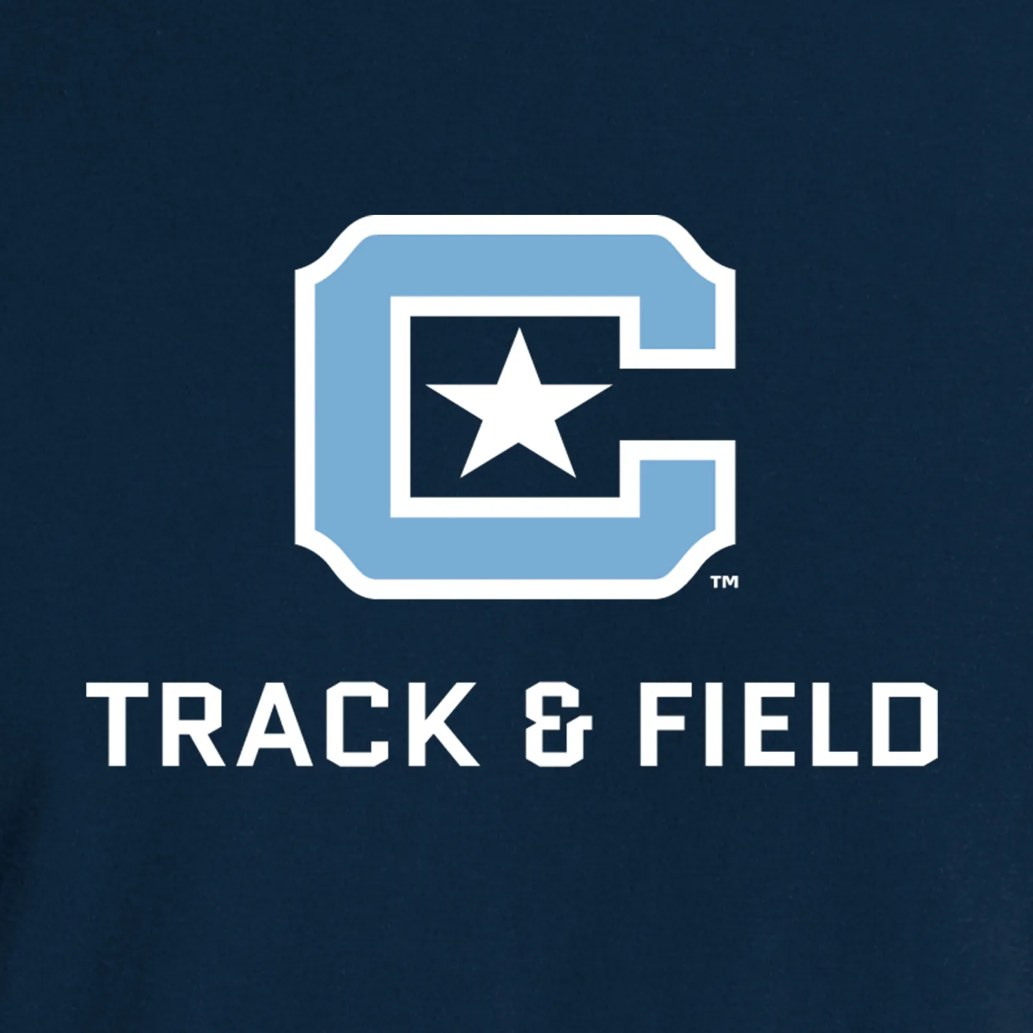 The Citadel C, Sports - Track & Field,  Comfort Colors ® Heavyweight Ring Spun Tee Shirt