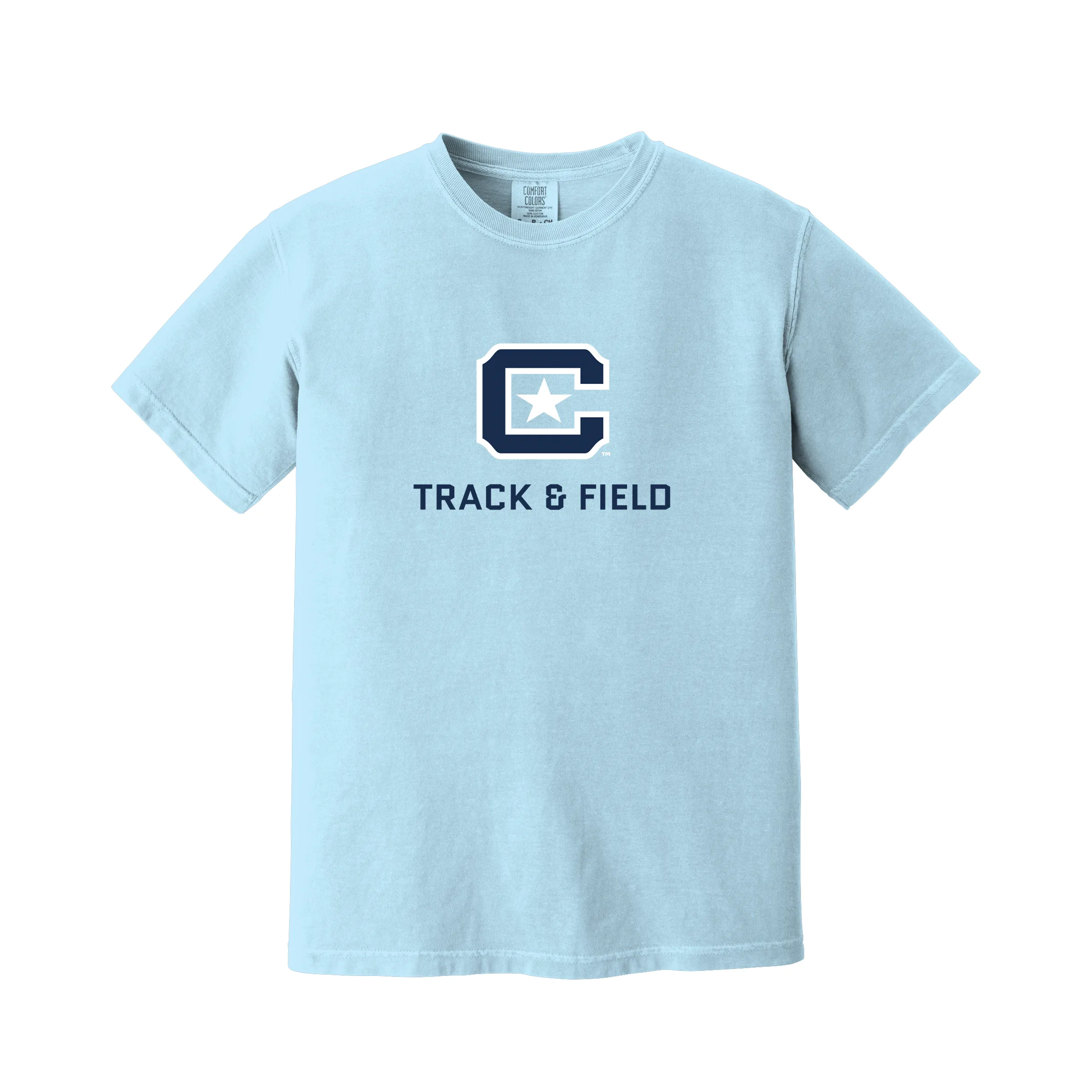 The Citadel C, Sports - Track & Field,  Comfort Colors ® Heavyweight Ring Spun Tee Shirt