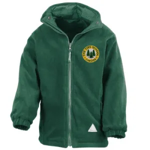 The Firs Reversible Coat Bottle Green