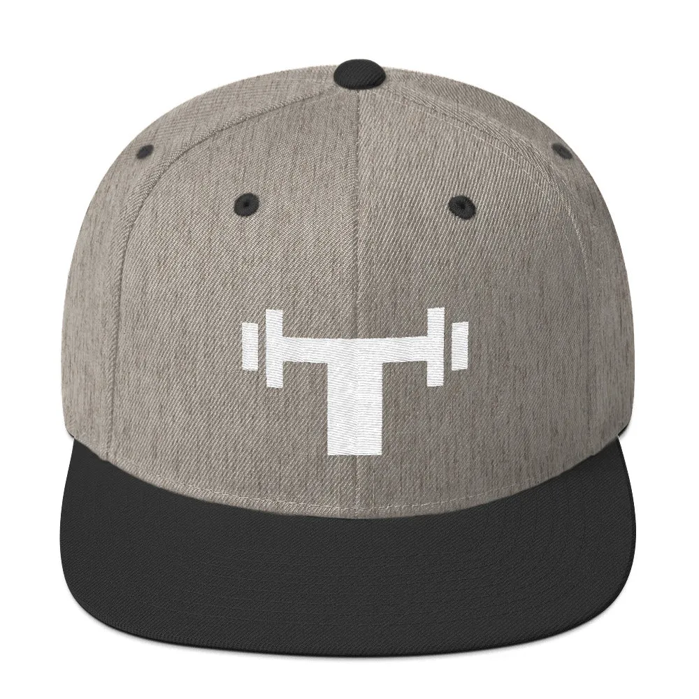 Thickness T Heather/Black Snapback Hat