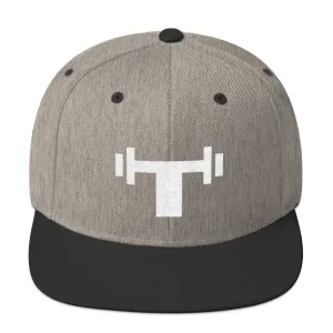 Thickness T Heather/Black Snapback Hat