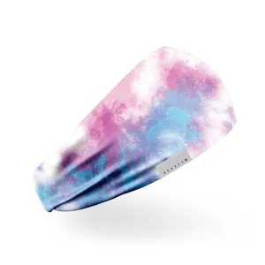 Tie Dye Frozen Pink & Blue Headband