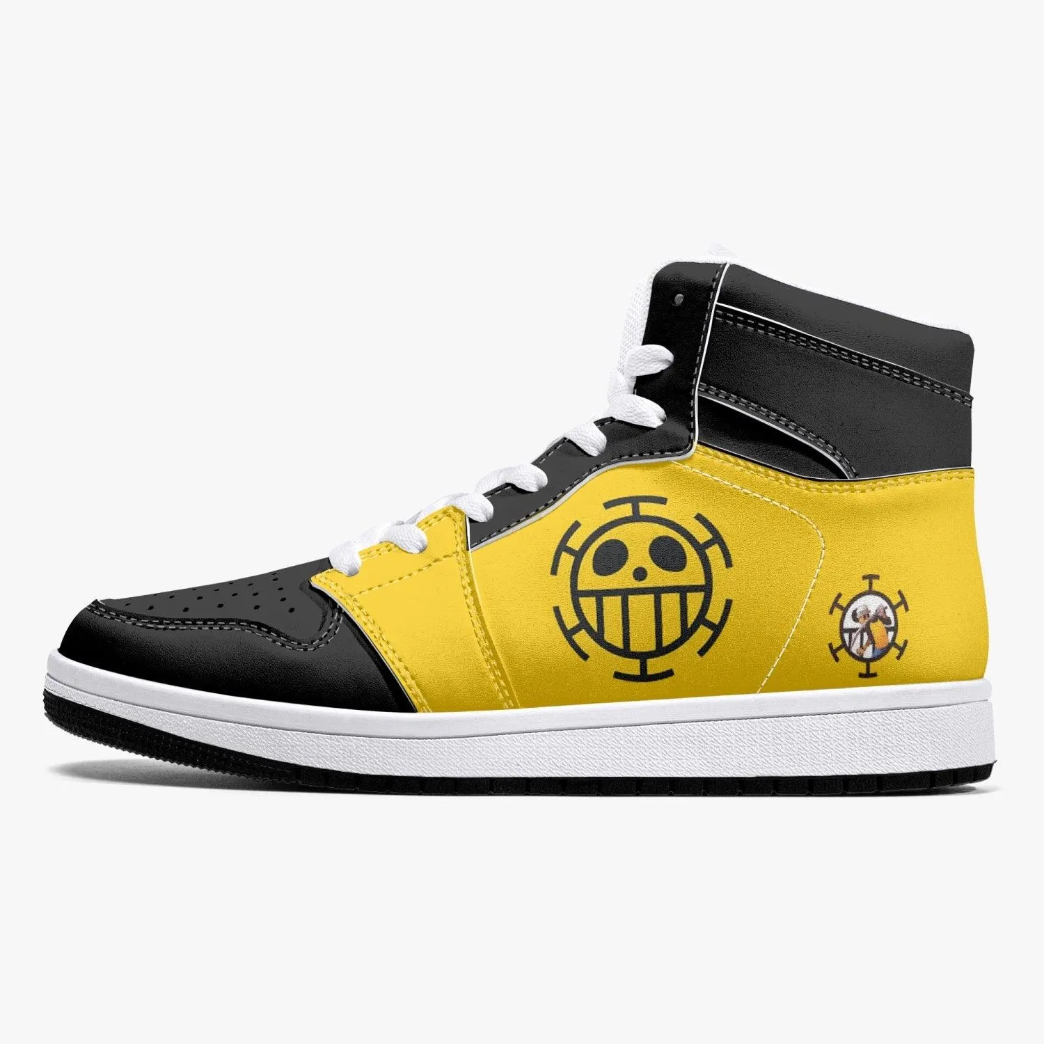Trafalgar D. Water Law One Piece Mid 1 Basketball Shoes