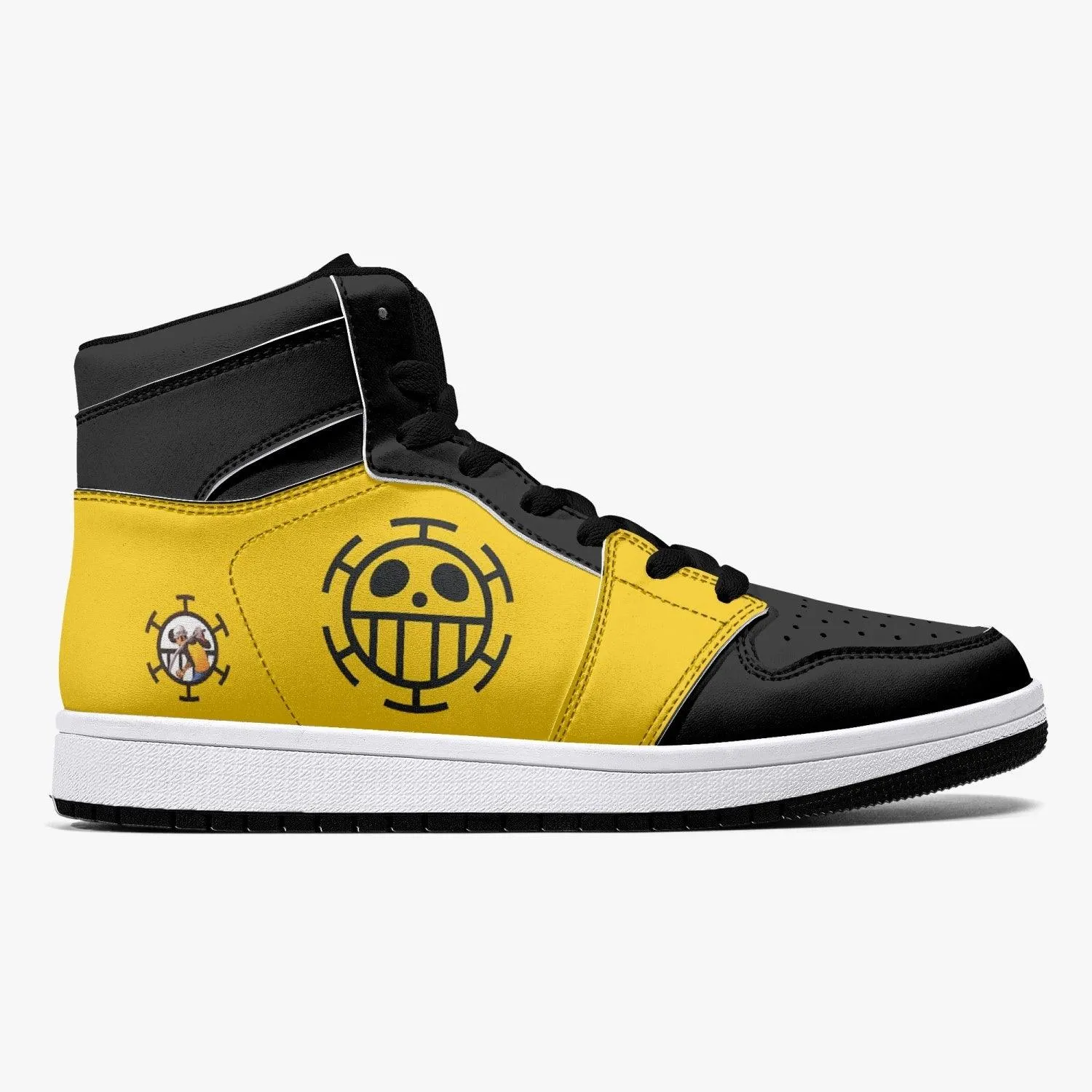 Trafalgar D. Water Law One Piece Mid 1 Basketball Shoes