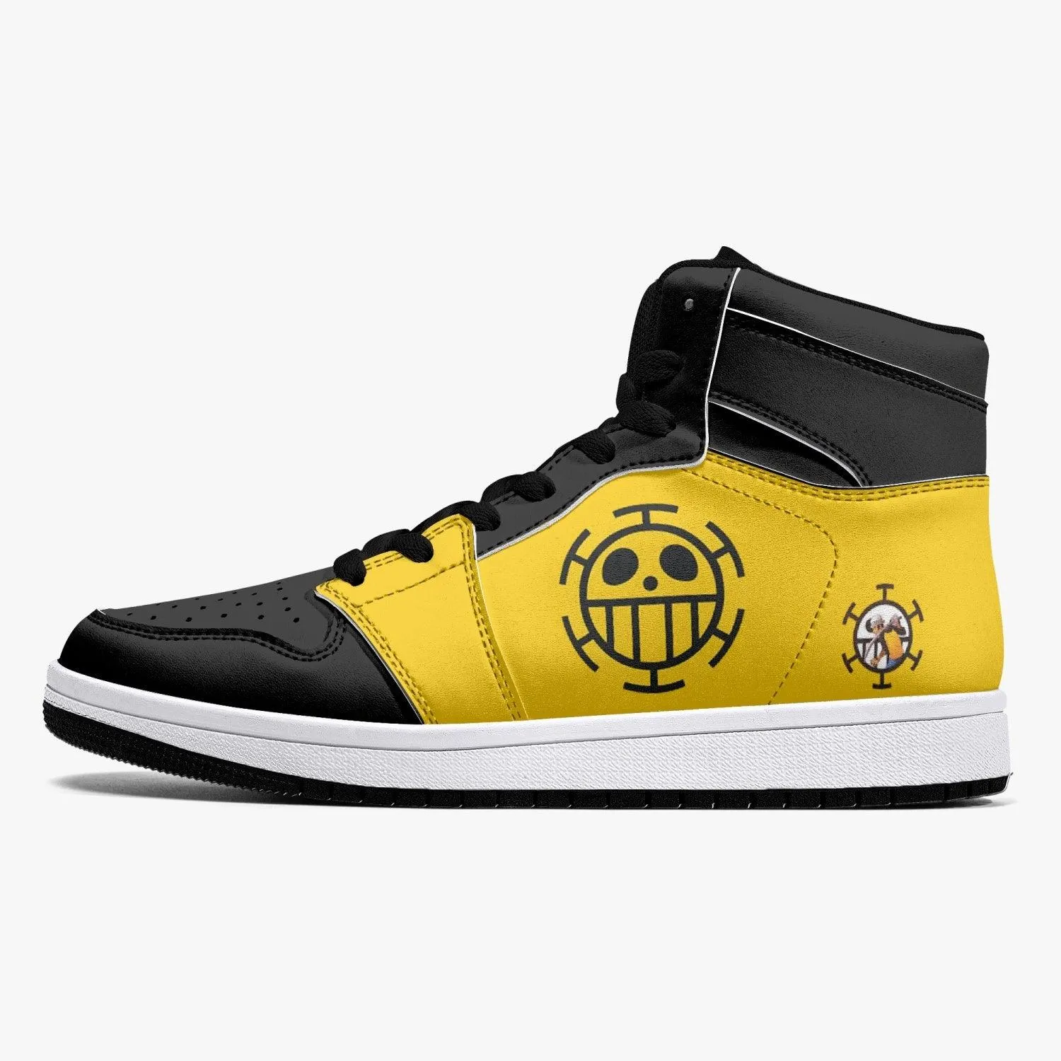 Trafalgar D. Water Law One Piece Mid 1 Basketball Shoes