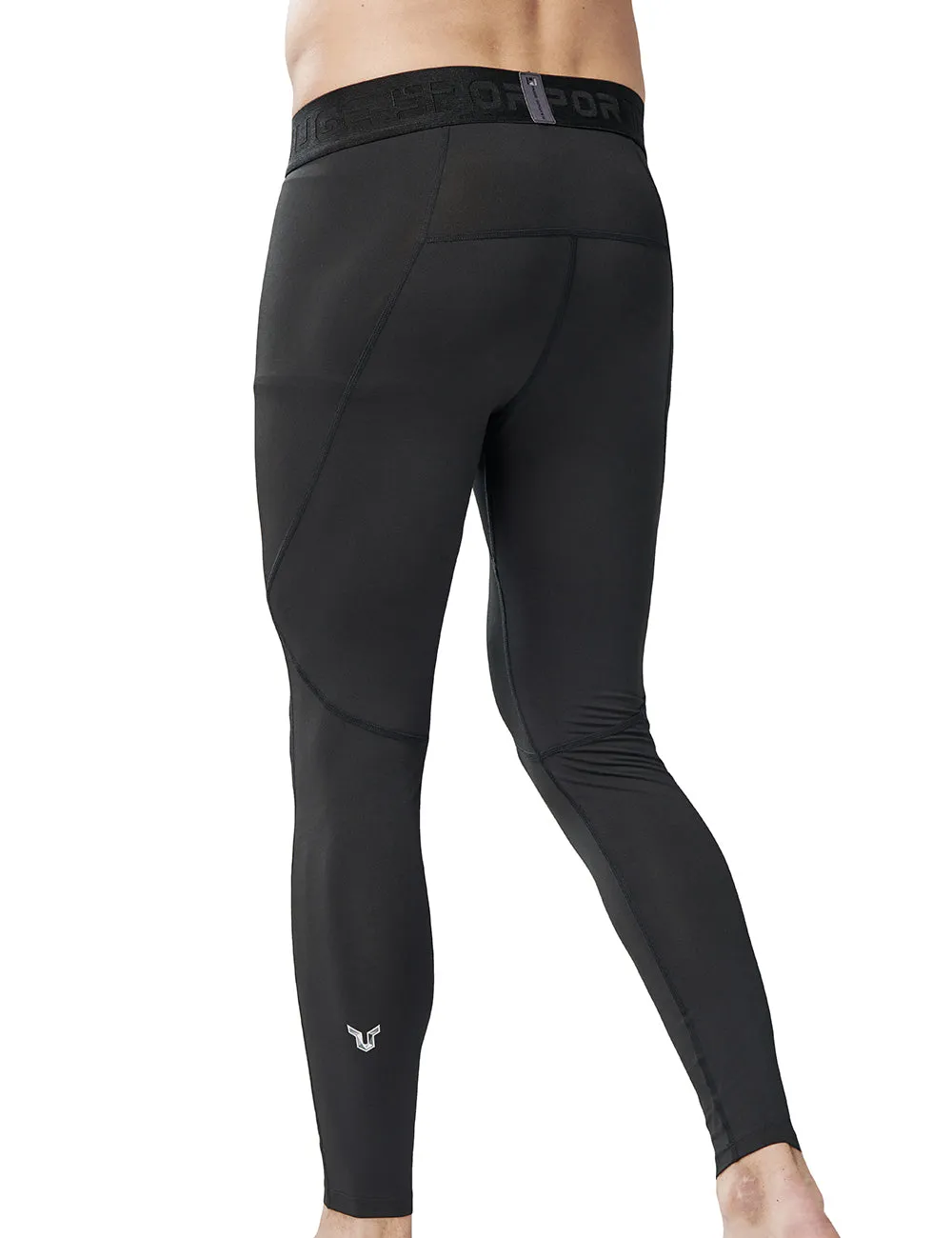 UPF50  Beast Black Men’s Compression Pants