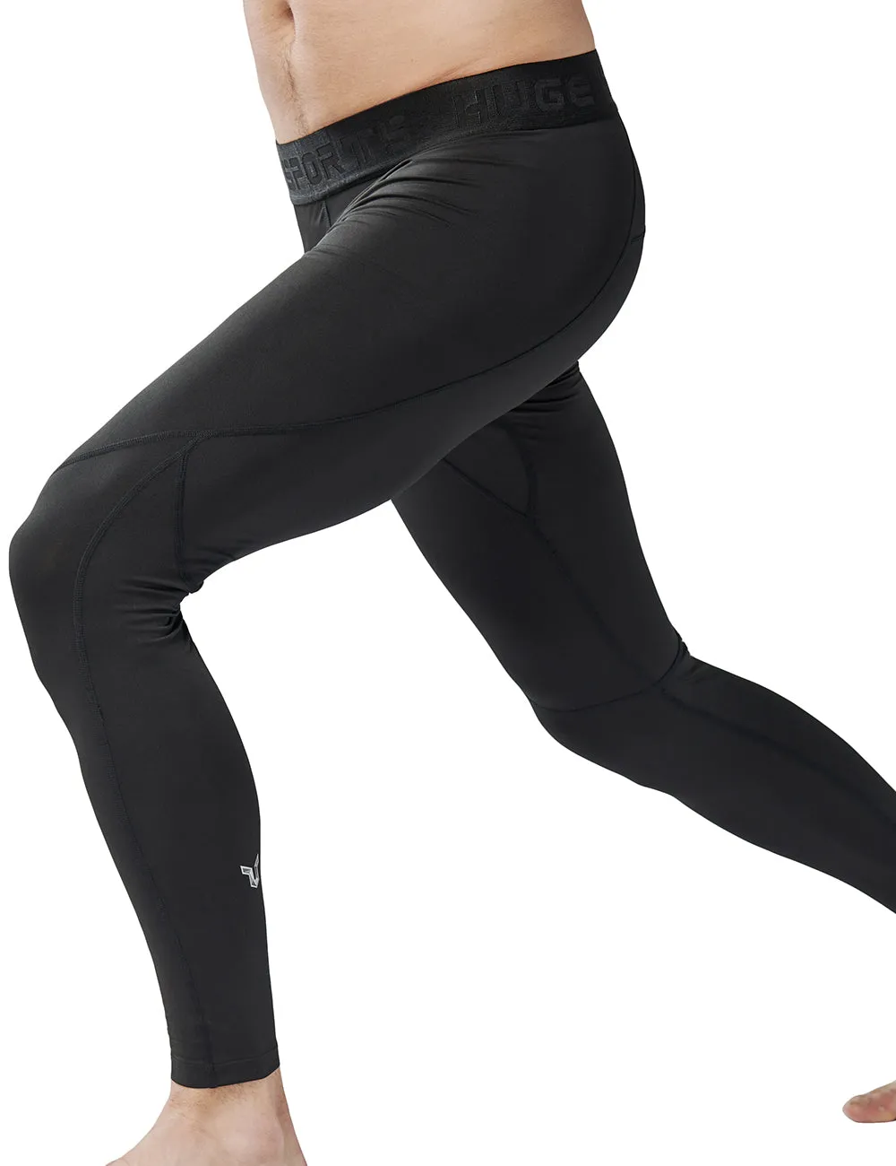 UPF50  Beast Black Men’s Compression Pants