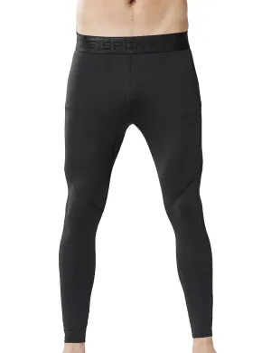 UPF50  Beast Black Men’s Compression Pants