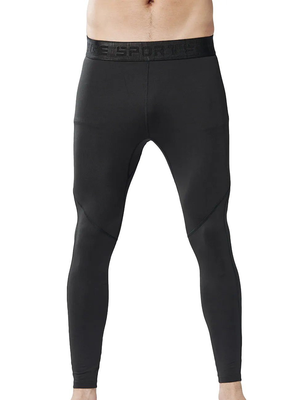 UPF50  Beast Black Men’s Compression Pants