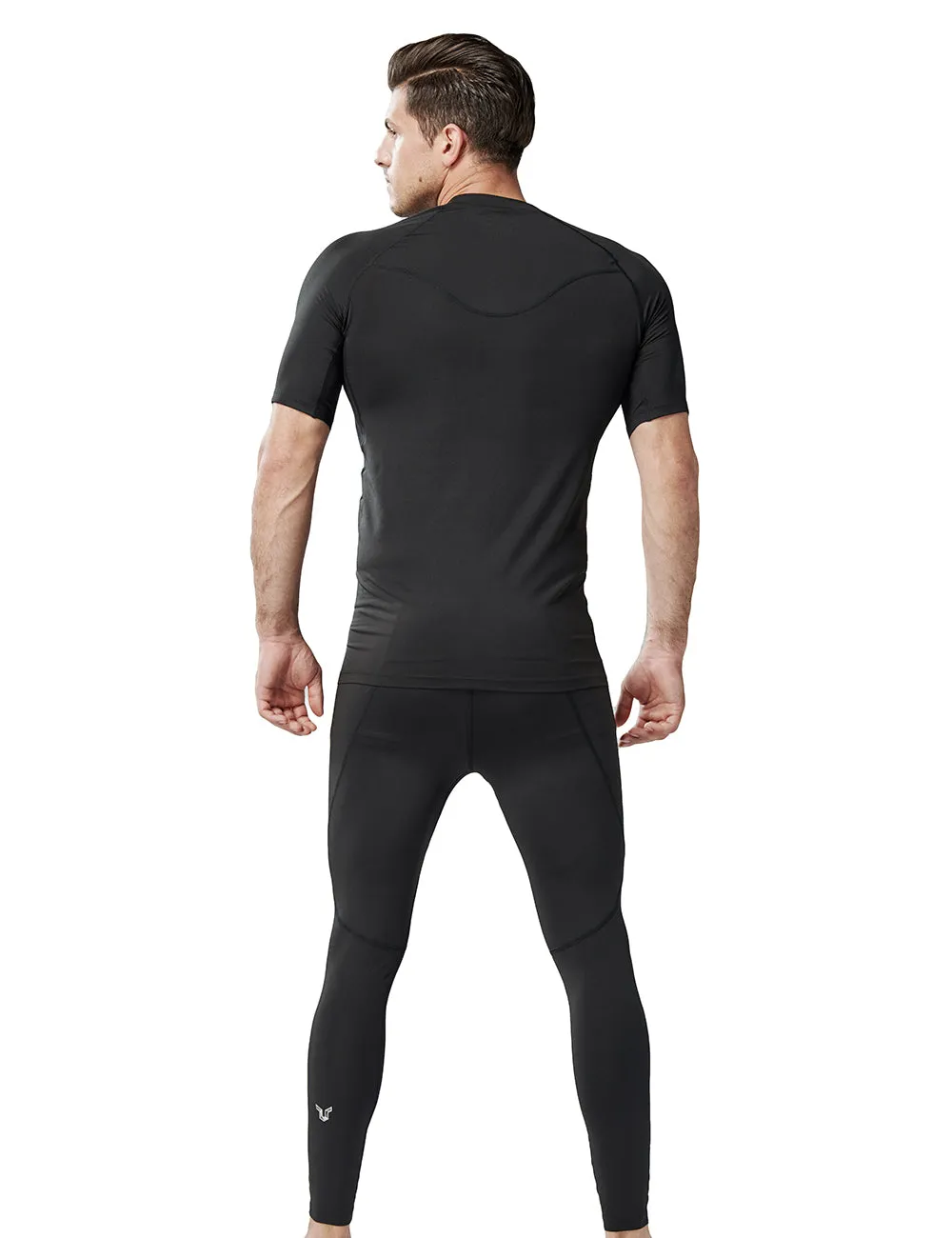 UPF50  Beast Black Men’s Compression Pants