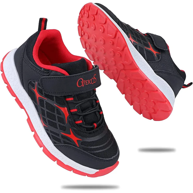 Velcro Lightweight Sneakers for Boys - Running and Outdoor Walking Shoes