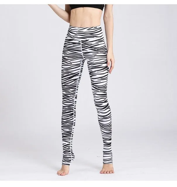 Vintage Fitness Yoga Pants Slim High waist Sport Leggings