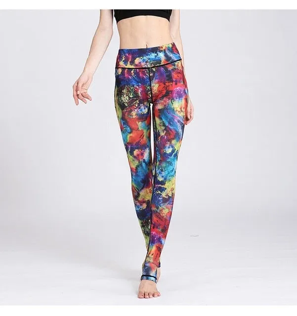 Vintage Fitness Yoga Pants Slim High waist Sport Leggings