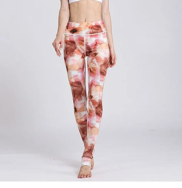 Vintage Fitness Yoga Pants Slim High waist Sport Leggings