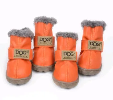 Waterproof Anti-Slip Winter Dog Boots for Snow and Rain